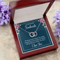 To My Soulmate - Perfect Pair Necklace