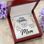 Happy Birthday Mom - Perfect Pair Necklace
