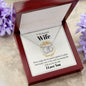 To My Beautiful Wife - Perfect Pair Necklace