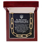 To the most wonderful wife - Forever Linked Necklace