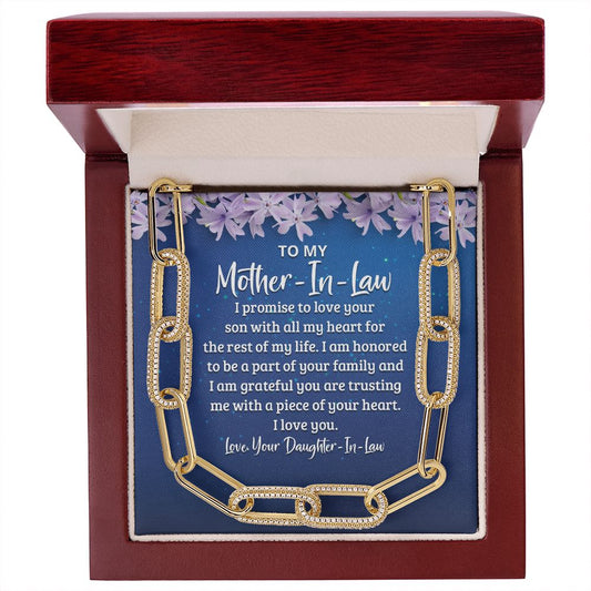 To My Mother in law - Forever Linked Necklace