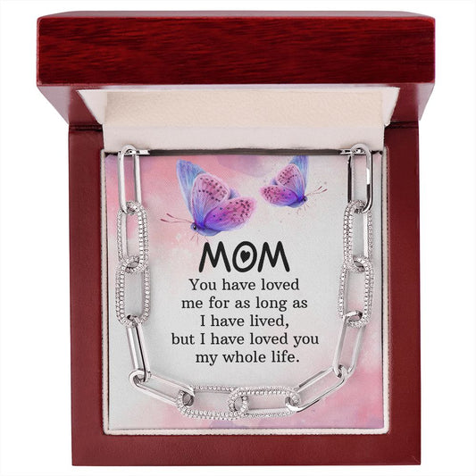 To Mom - Forever Linked Necklace