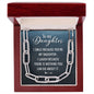 To My Daughter - Forever Linked Necklace