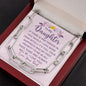 To My Daughter - Forever Linked Necklace