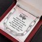 To My Wife - Forever Linked Necklace