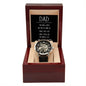 To My DAD - Men's Openwork Watch