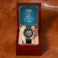 To My DAD - Men's Openwork Watch