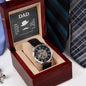 To My DAD - Men's Openwork Watch