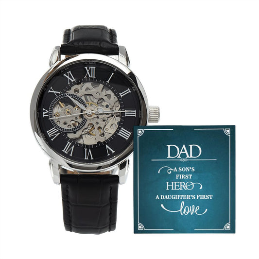 To My DAD - Men's Openwork Watch
