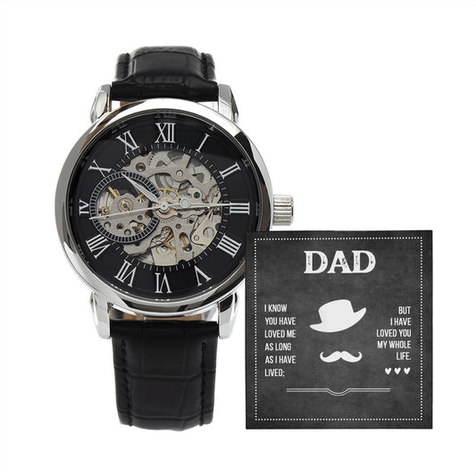 To My DAD - Men's Openwork Watch