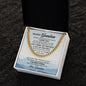 To My Grandson - Cuban Chain Necklace