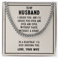 I choose you - Cuban Chain Necklace
