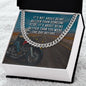 It's not about being better - Cuban Chain Necklace