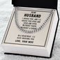I choose you - Cuban Chain Necklace