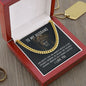 To My Husband - Cuban Chain Necklace