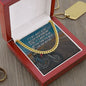 It's not about being better - Cuban Chain Necklace