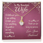 To My Beautiful Wife - Alluring Beauty Necklace