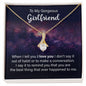 To My Gorgeous Girlfriend - Alluring Beauty Necklace
