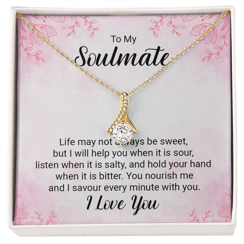 To My Soulmate - Alluring Beauty Necklace