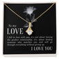 To My Love - Alluring Beauty Necklace