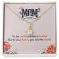 To My Mom - Alluring Beauty Necklace