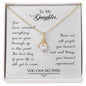 To My Daughter - Alluring Beauty Necklace