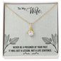 To My Wife - Alluring Beauty Necklace