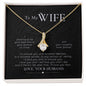 To My Wife - Alluring Beauty Necklace