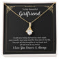 To My Beautiful Girlfriend - Alluring Beauty Necklace