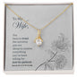 To My Wife - Alluring Beauty Necklace