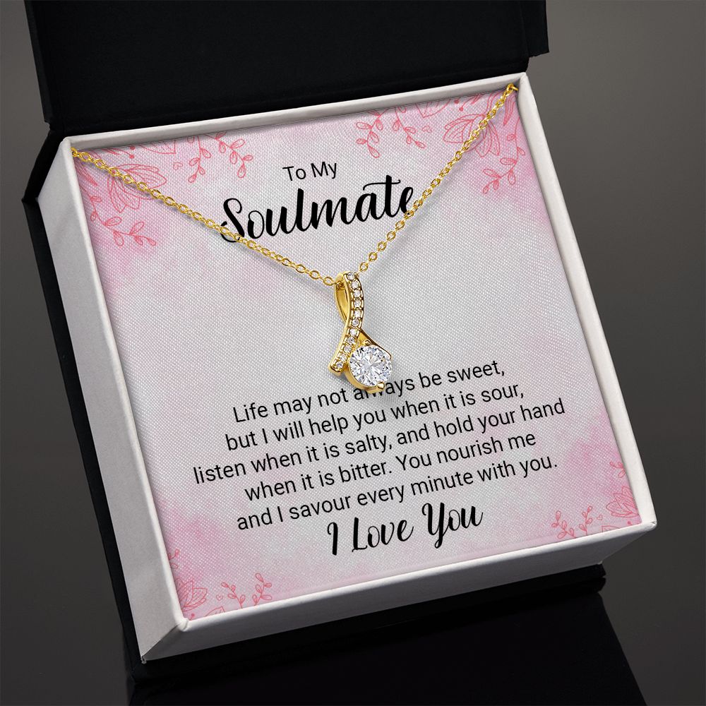To My Soulmate - Alluring Beauty Necklace