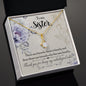 To My Sister - Alluring Beauty Necklace