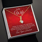 To My Wife - Alluring Beauty Necklace