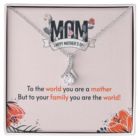 To My Mom - Alluring Beauty Necklace
