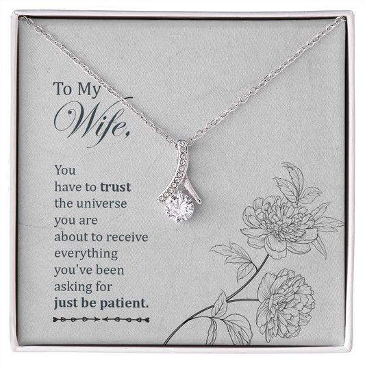 To My Wife - Alluring Beauty Necklace