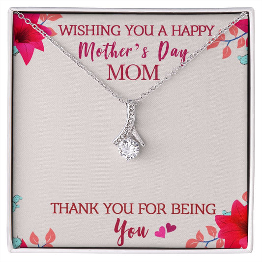 To My Mom - Alluring Beauty Necklace