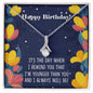Happy Birthday - Alluring Beauty Necklace