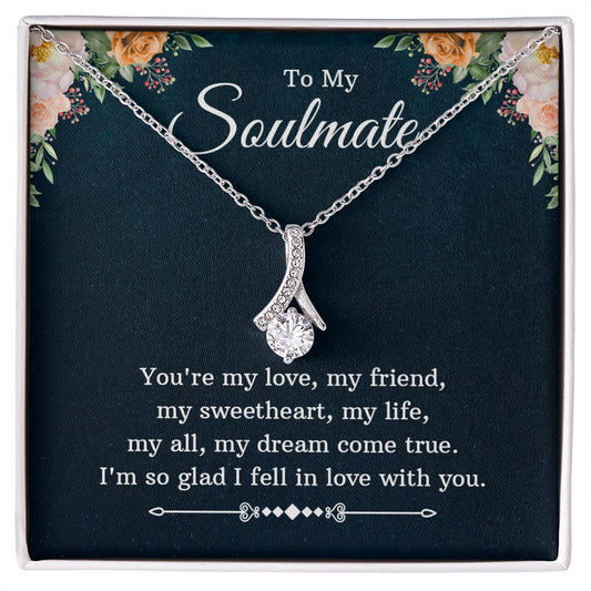 To My Soulmate - Alluring Beauty Necklace