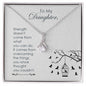 To My Daughter - Alluring Beauty Necklace