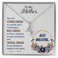 To My Mother - Alluring Beauty Necklace
