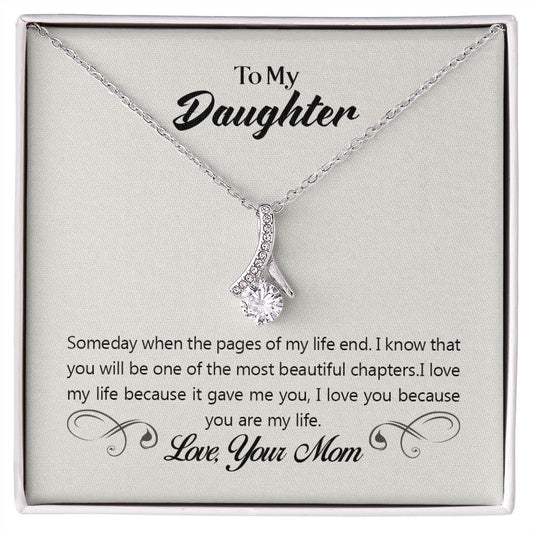 To My Daughter - Alluring Beauty Necklace