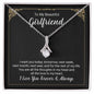 To My Beautiful Girlfriend - Alluring Beauty Necklace