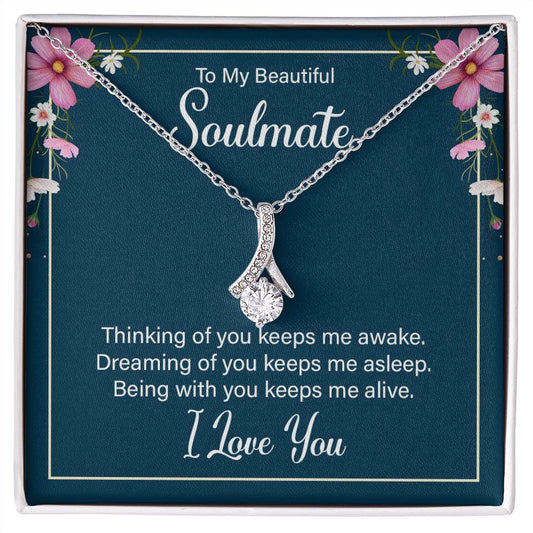 To My Soulmate - Alluring Beauty Necklace
