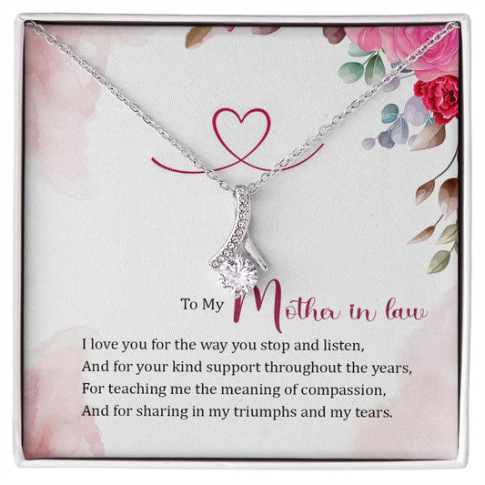 To my Mother in Law - Alluring Beauty Necklace