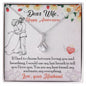 To My Wife - Alluring Beauty Necklace