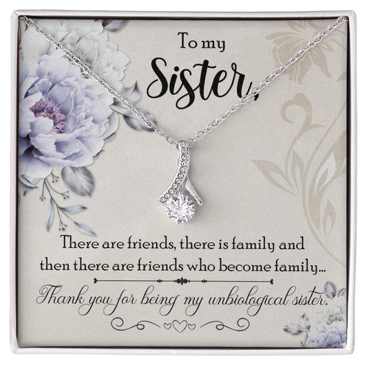 To My Sister - Alluring Beauty Necklace