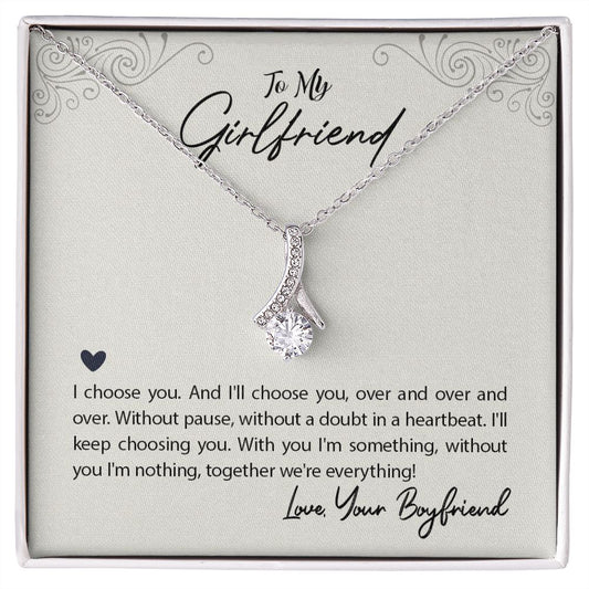 To My Girlfriend - Alluring Beauty Necklace