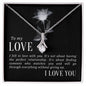 To My Love - Alluring Beauty Necklace