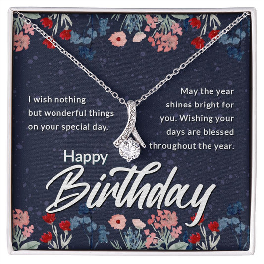 Happy Birthday - Alluring Beauty Necklace
