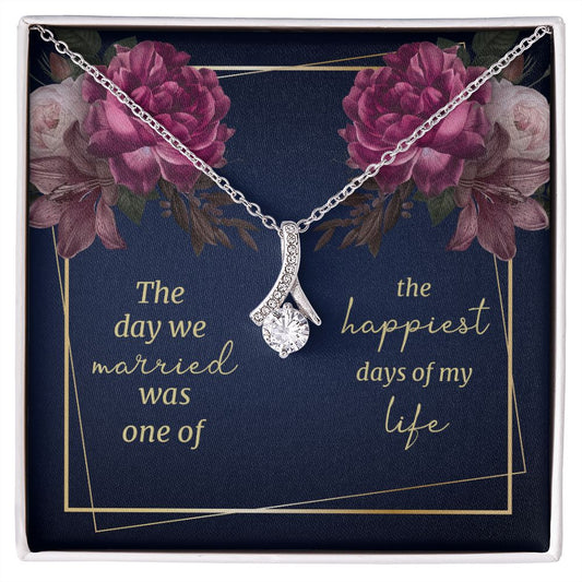 The Day we Married - Alluring Beauty Necklace